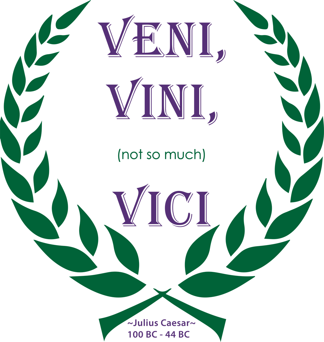 Veni, Vini, Vici – One-Eyed Groucho