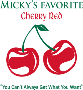 Micky's Favorite Cherry Red